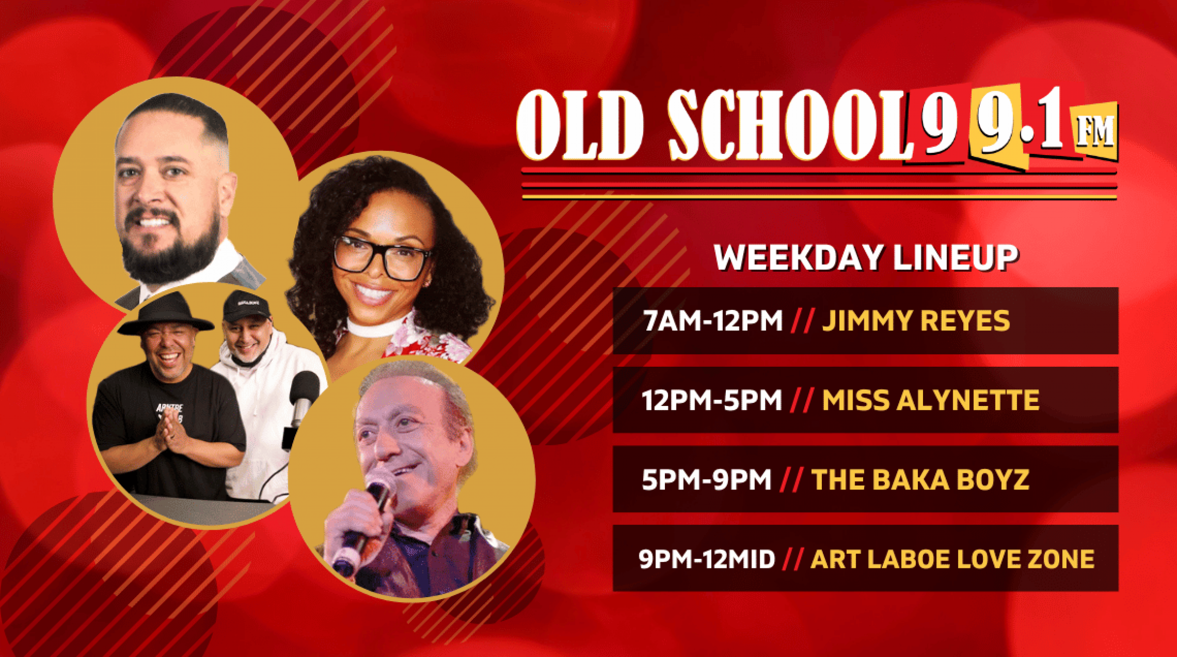 OldSchool 2025 Lineup KXFM